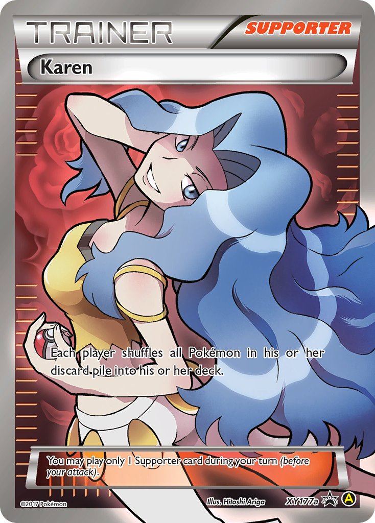 Karen (XY177a) [Alternate Art Promos] | Odin's Place