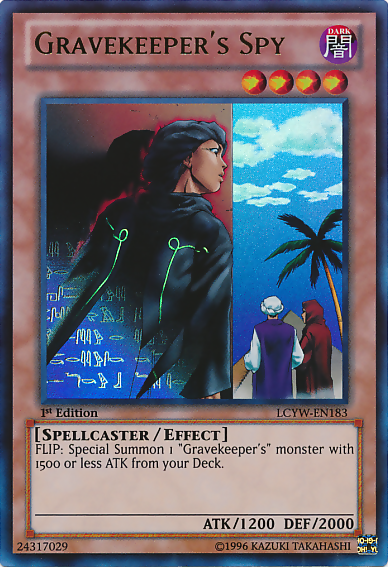Gravekeeper's Spy [LCYW-EN183] Ultra Rare | Odin's Place