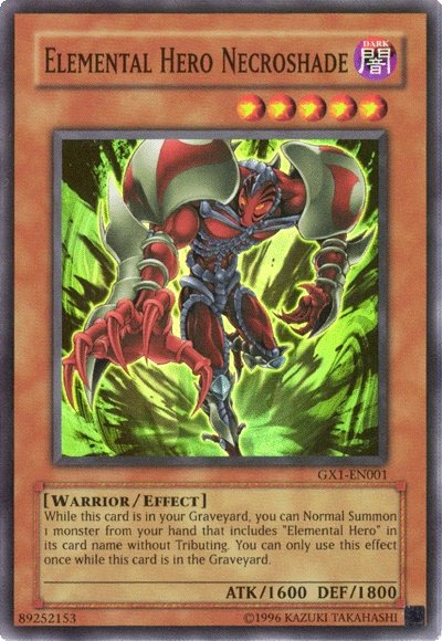 Elemental Hero Necroshade [GX1-EN001] Super Rare | Odin's Place