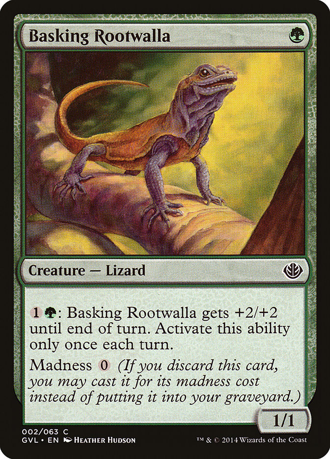 Basking Rootwalla (2) (Garruk vs. Liliana) [Duel Decks Anthology] | Odin's Place