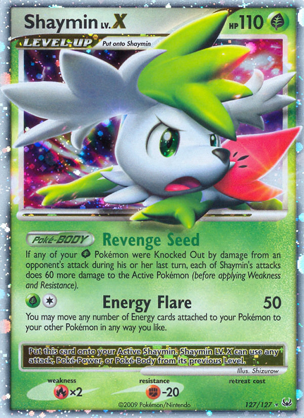 Shaymin LV.X (127/127) [Platinum: Base Set] | Odin's Place