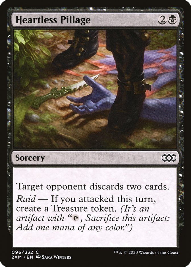 Heartless Pillage [Double Masters] | Odin's Place