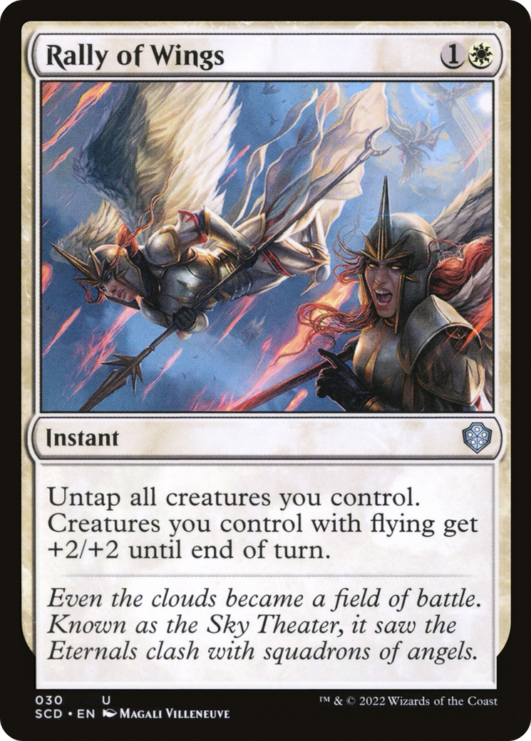 Rally of Wings [Starter Commander Decks] | Odin's Place