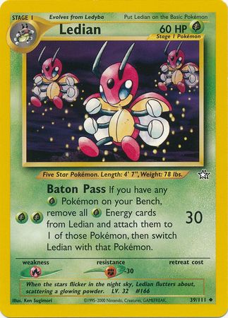 Ledian (39/111) [Neo Genesis Unlimited] | Odin's Place
