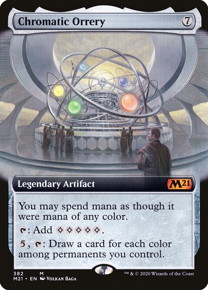 Chromatic Orrery (Extended Art) [Core Set 2021] | Odin's Place