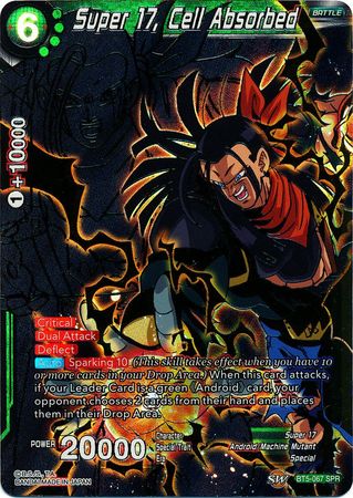 Super 17, Cell Absorbed (SPR) (BT5-067) [Miraculous Revival] | Odin's Place