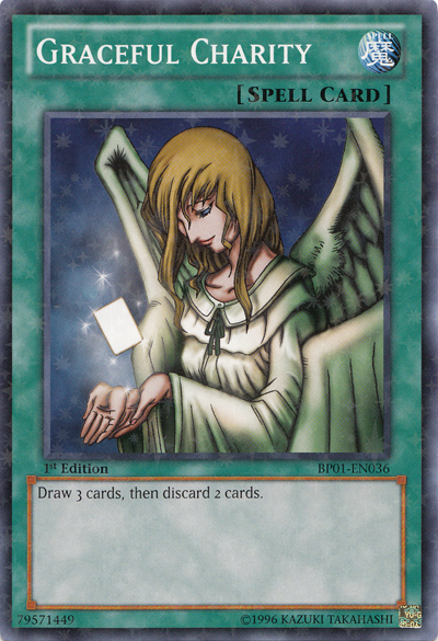 Graceful Charity [BP01-EN036] Starfoil Rare | Odin's Place