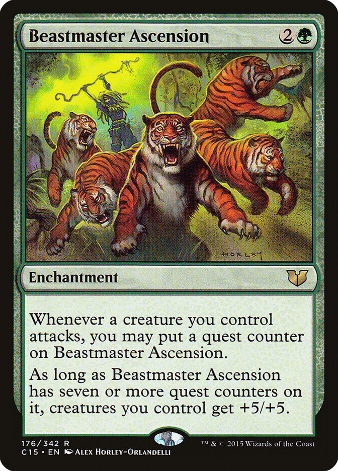 Beastmaster Ascension (176) [Commander 2015] | Odin's Place