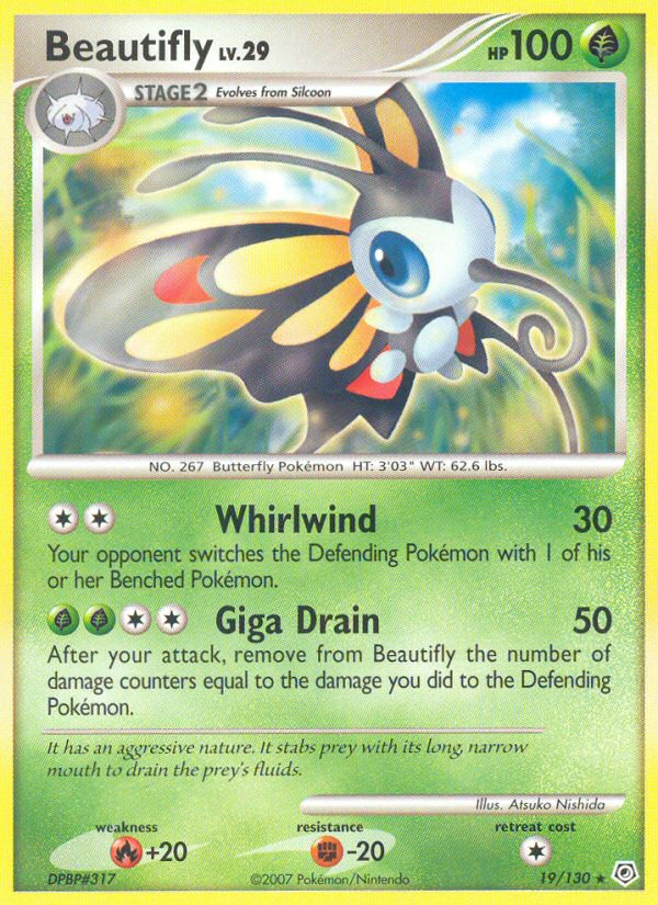 Beautifly (19/130) [Diamond & Pearl: Base Set] | Odin's Place