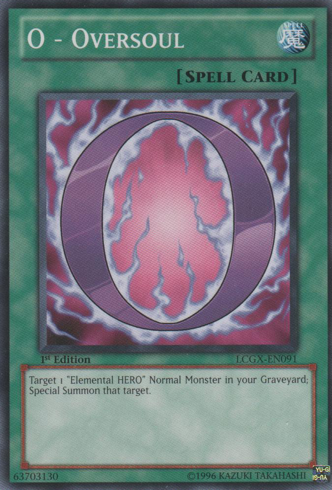 O - Oversoul [LCGX-EN091] Common | Odin's Place