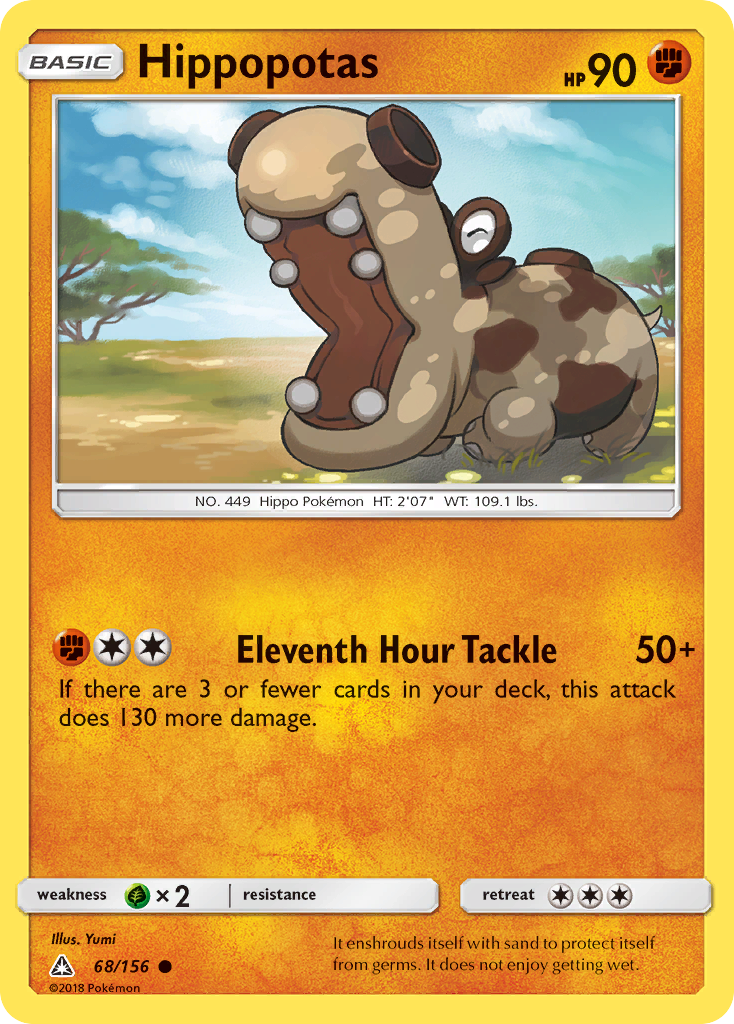 Hippopotas (68/156) [Sun & Moon: Ultra Prism] | Odin's Place