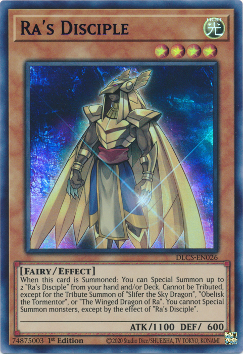 Ra's Disciple (Blue) [DLCS-EN026] Ultra Rare | Odin's Place