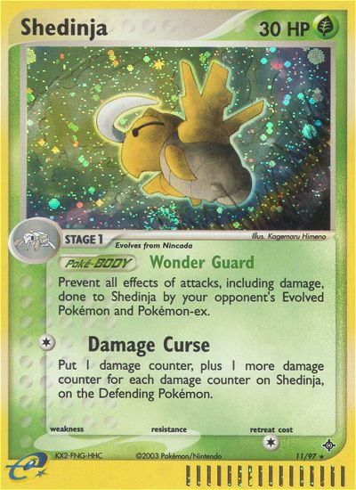 Shedinja (11/97) [EX: Dragon] | Odin's Place
