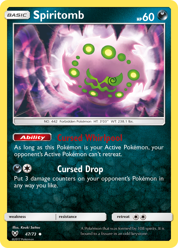 Spiritomb (47/73) [Sun & Moon: Shining Legends] | Odin's Place