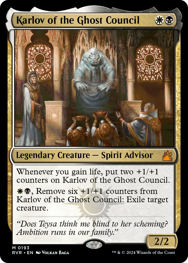 Karlov of the Ghost Council [Ravnica Remastered] | Odin's Place