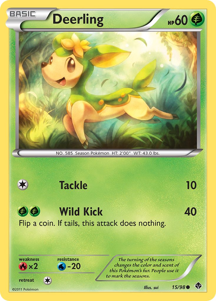 Deerling (15/98) [Black & White: Emerging Powers] | Odin's Place