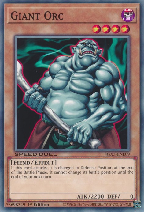 Giant Orc [SGX3-ENE09] Common | Odin's Place