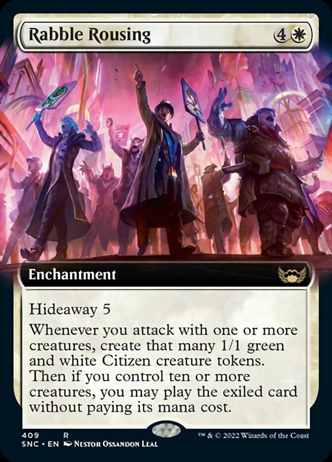 Rabble Rousing (Extended Art) [Streets of New Capenna] | Odin's Place