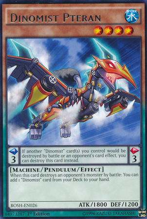 Dinomist Pteran [BOSH-EN026] Rare | Odin's Place