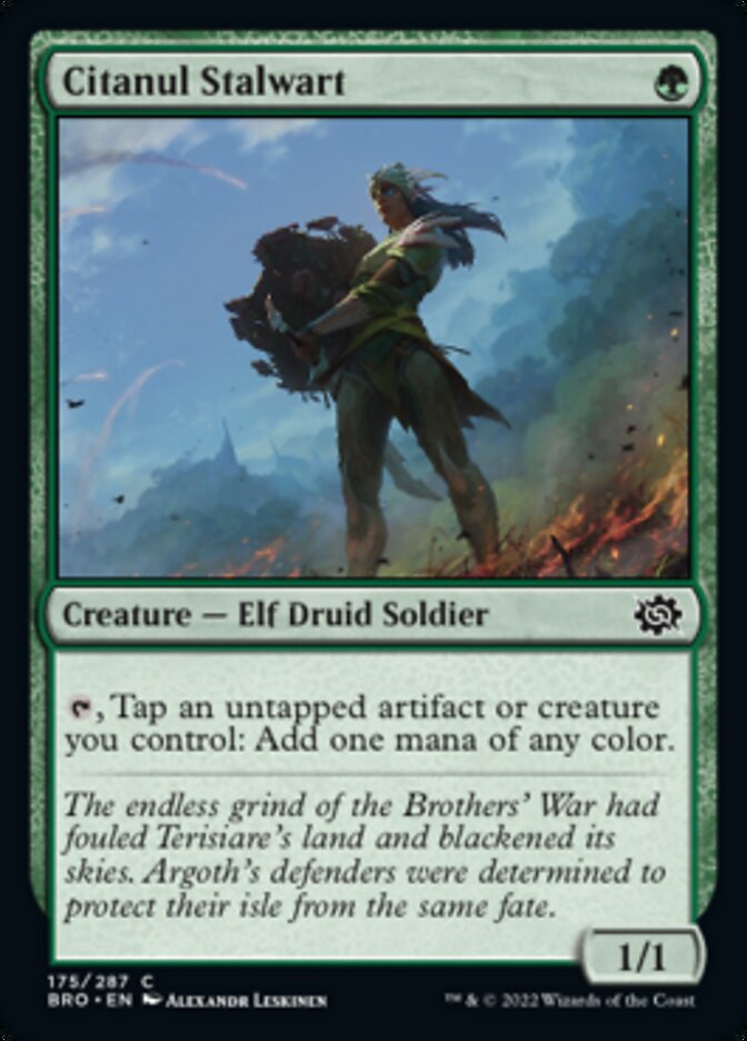 Citanul Stalwart [The Brothers' War] | Odin's Place
