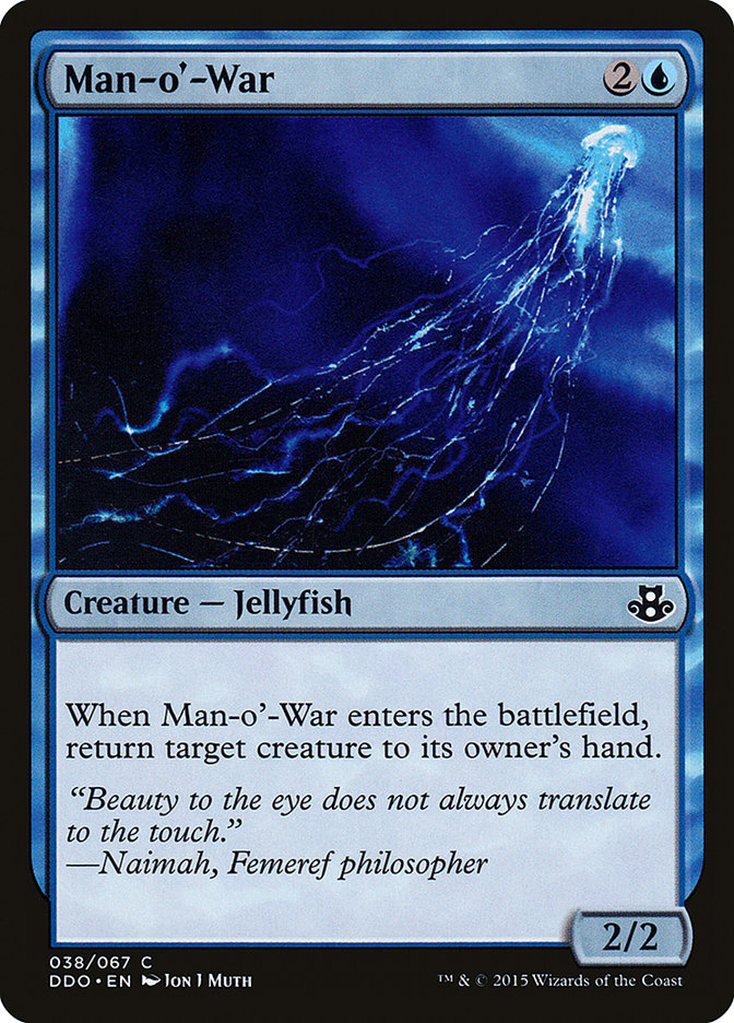 Man-o'-War (38) [Duel Decks: Elspeth vs. Kiora] | Odin's Place