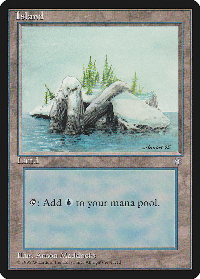 Island (Signature on Right) [Ice Age] | Odin's Place