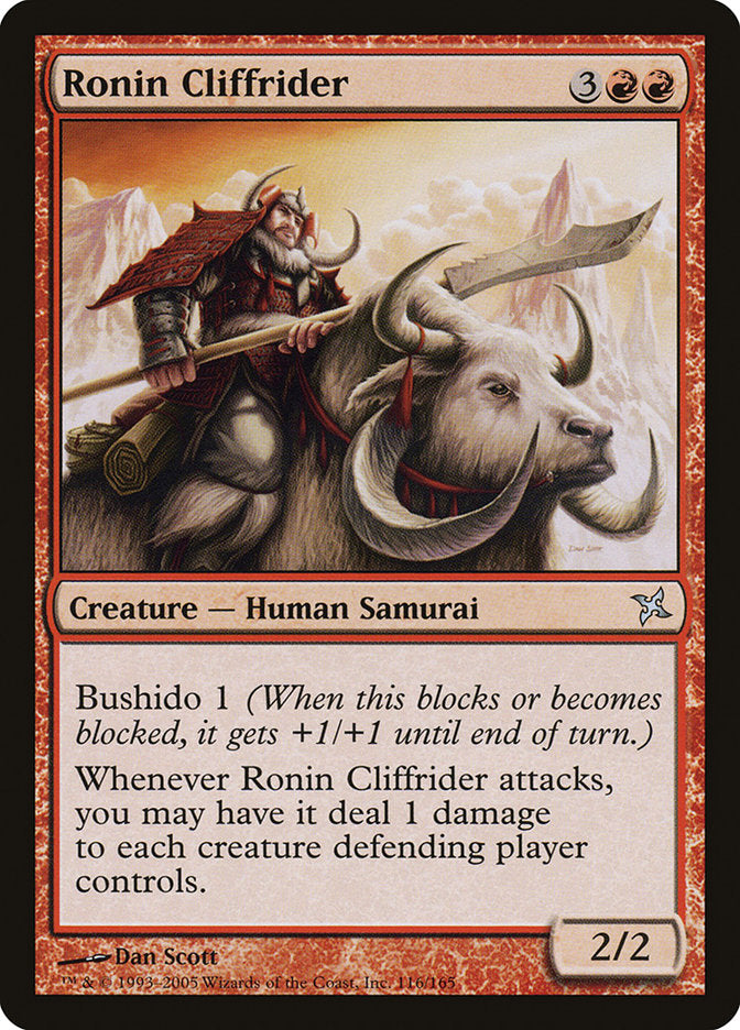 Ronin Cliffrider (116) [Betrayers of Kamigawa] | Odin's Place