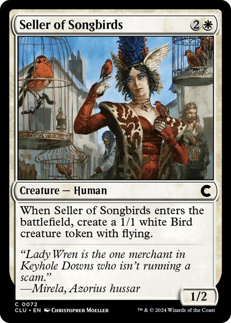 Seller of Songbirds [Ravnica: Clue Edition] | Odin's Place
