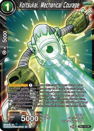 Koitsukai, Mechanical Courage (DB2-143) [Mythic Booster] | Odin's Place