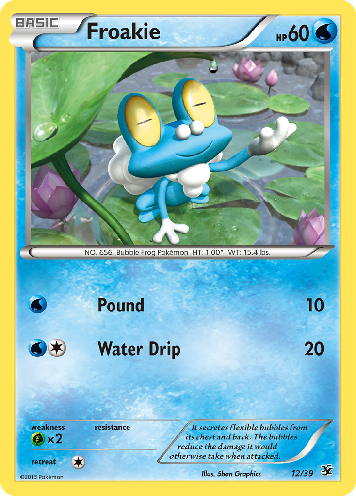 Froakie (12/39) [XY: Kalos Starter Set] | Odin's Place