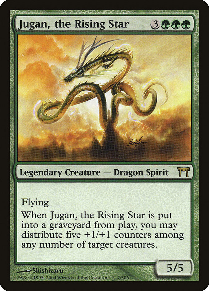 Jugan, the Rising Star (217) [Champions of Kamigawa] | Odin's Place