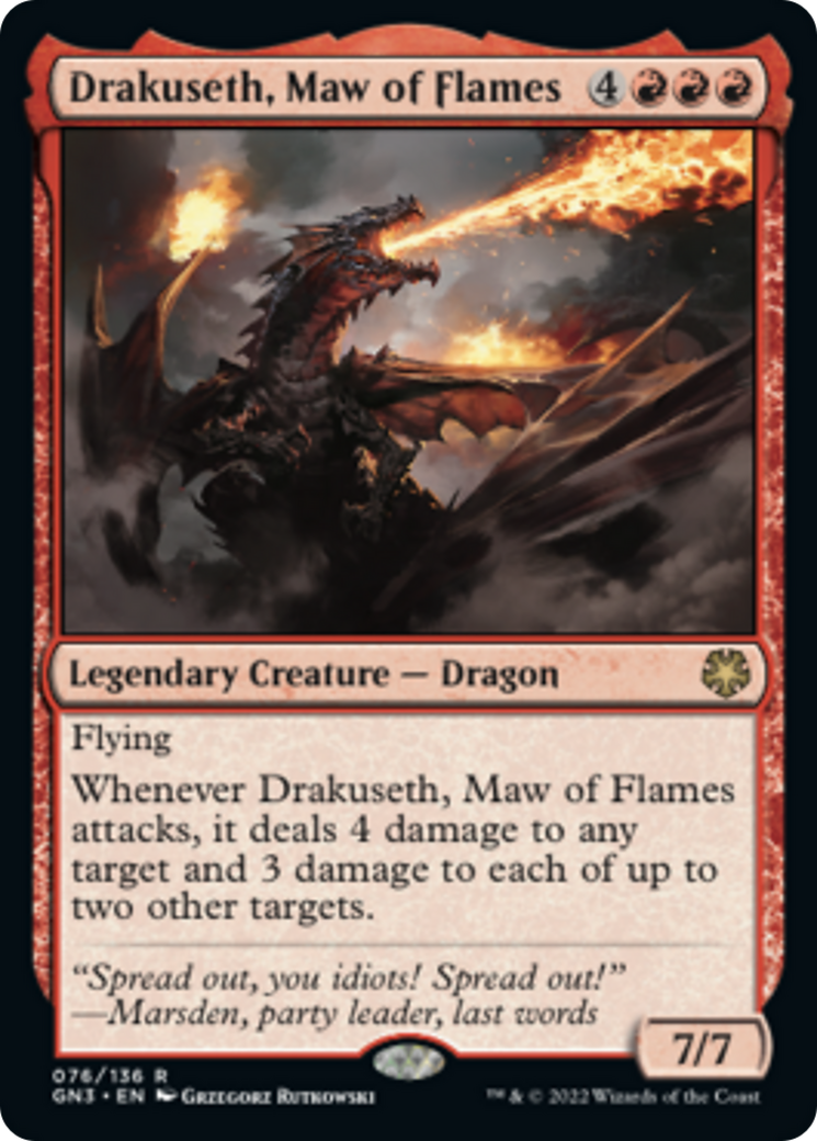Drakuseth, Maw of Flames [Game Night: Free-for-All] | Odin's Place