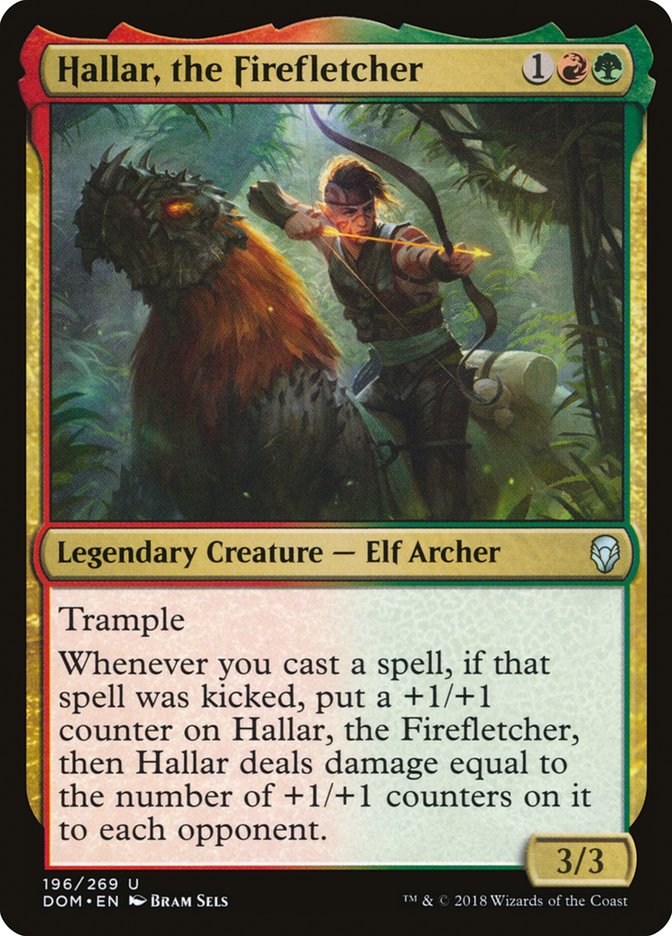 Hallar, the Firefletcher (196) [Dominaria] | Odin's Place