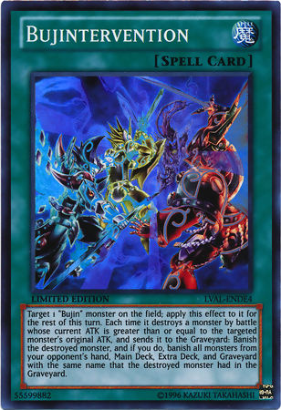 Bujintervention [LVAL-ENDE4] Super Rare | Odin's Place
