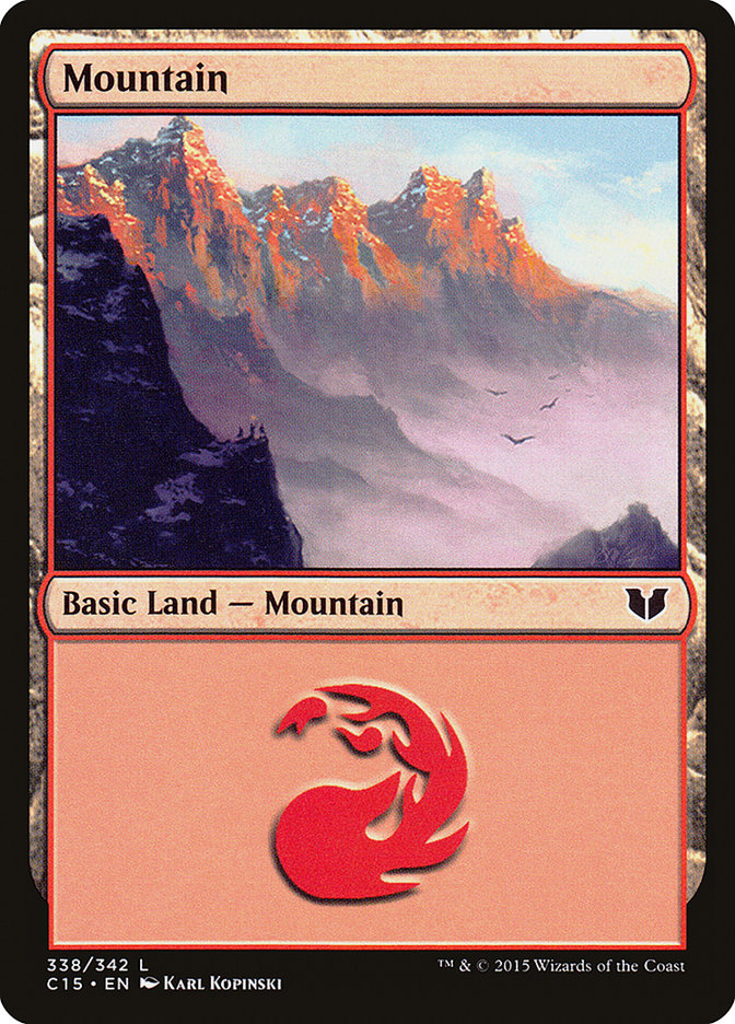 Mountain (338) [Commander 2015] | Odin's Place