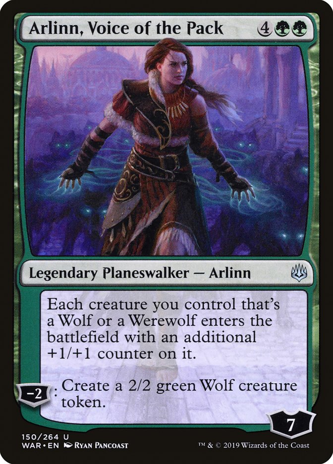 Arlinn, Voice of the Pack (150) [War of the Spark] | Odin's Place