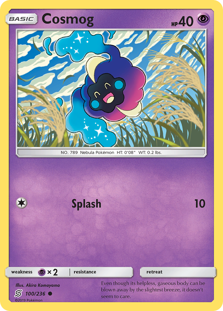 Cosmog (100/236) [Sun & Moon: Unified Minds] | Odin's Place