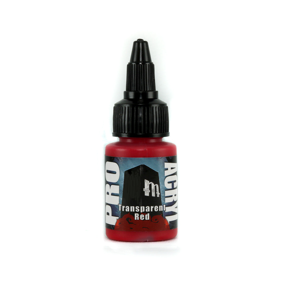 Pro Acryl Transparent Red | Odin's Place