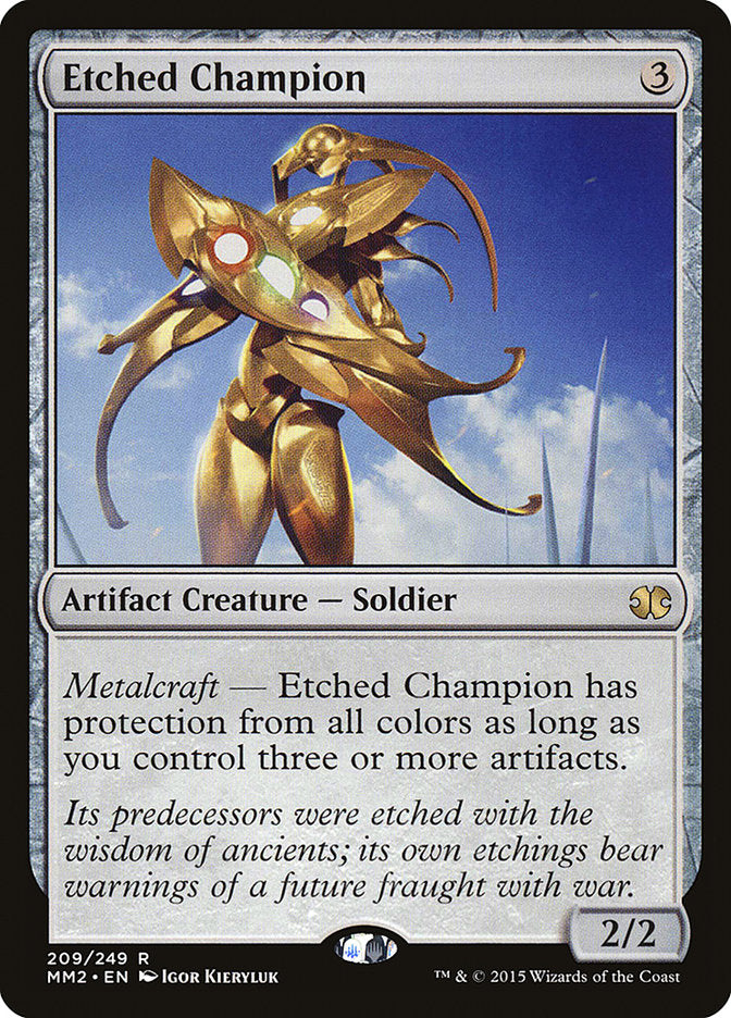 Etched Champion (209) [Modern Masters 2015] | Odin's Place
