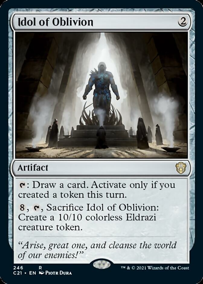 Idol of Oblivion [Commander 2021] | Odin's Place