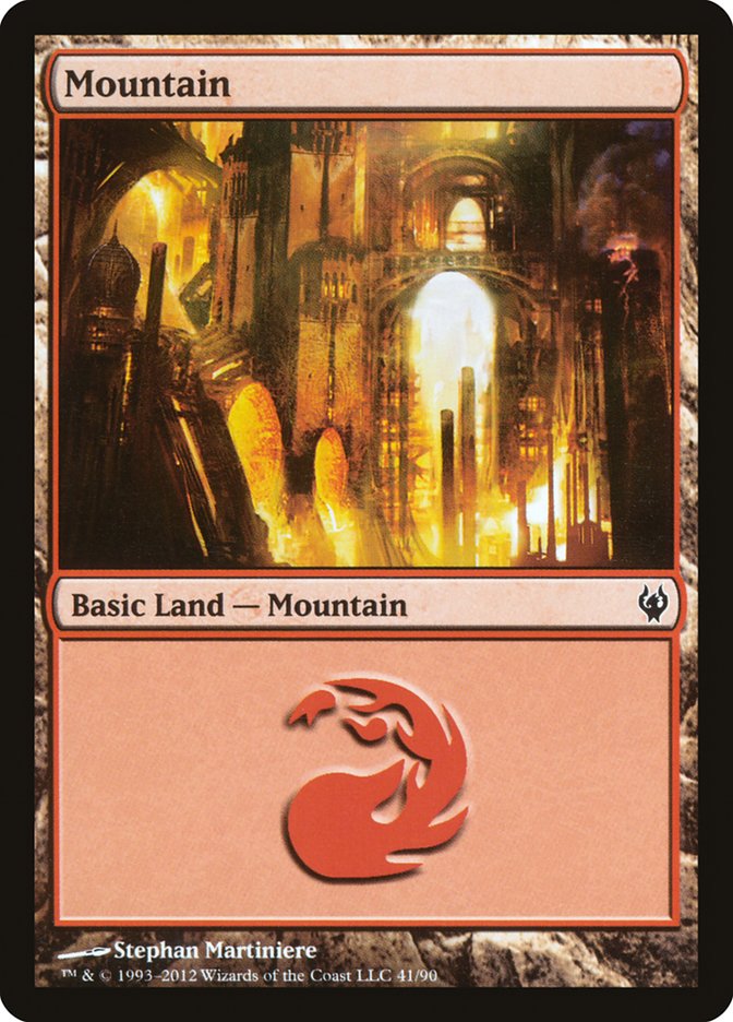 Mountain (41) [Duel Decks: Izzet vs. Golgari] | Odin's Place