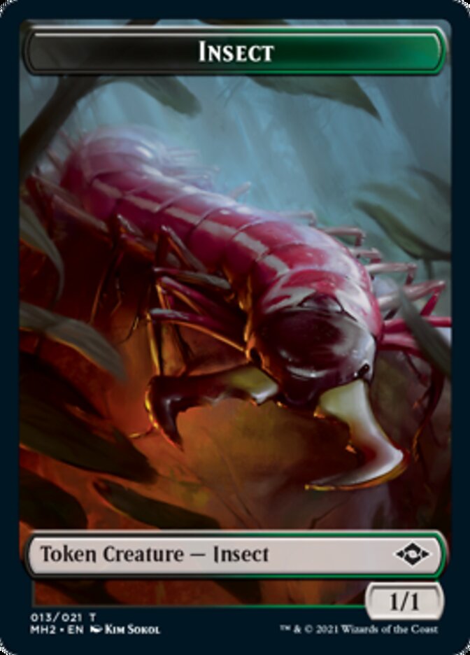 Clue (15) // Insect Double-Sided Token [Modern Horizons 2 Tokens] | Odin's Place