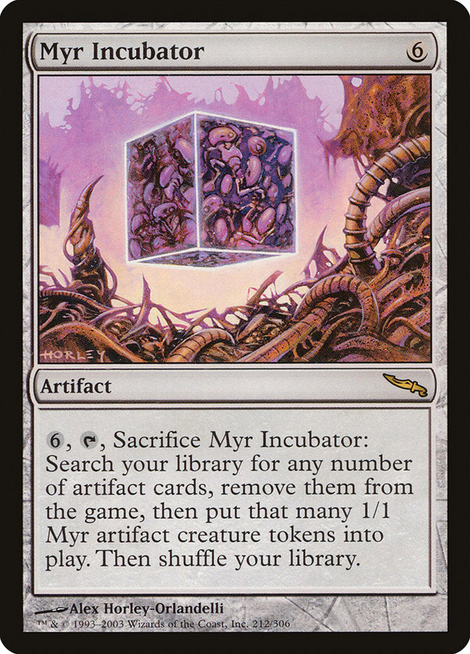 Myr Incubator (212) [Mirrodin] | Odin's Place