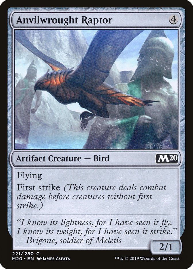 Anvilwrought Raptor [Core Set 2020] | Odin's Place