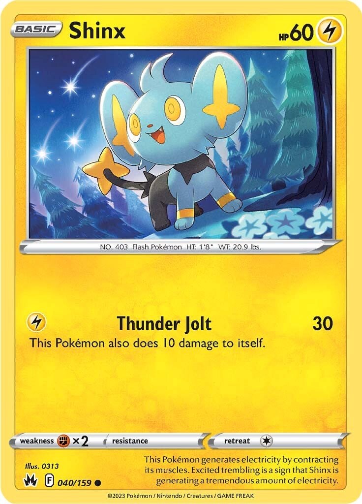 Shinx (040/159) (40) [Sword & Shield: Crown Zenith] | Odin's Place