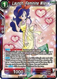Launch, Feminine Wiles (Unison Warrior Series Tournament Pack Vol.3) (P-274) [Tournament Promotion Cards] | Odin's Place