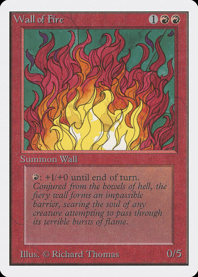 Wall of Fire (182) [Unlimited Edition] | Odin's Place