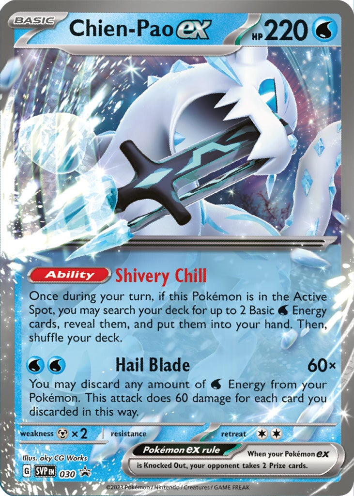 Chien-Pao ex (030) [Scarlet & Violet: Black Star Promos] | Odin's Place