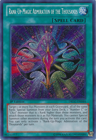 Rank-Up-Magic Admiration of the Thousands [DRLG-EN044] Secret Rare | Odin's Place