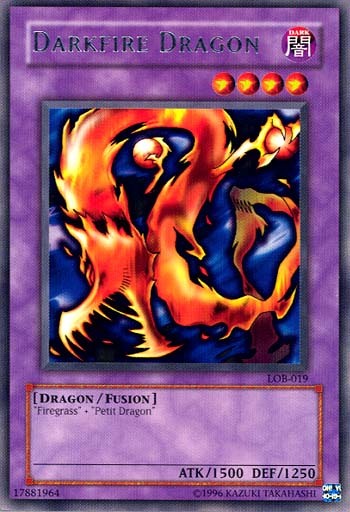 Darkfire Dragon [LOB-019] Rare | Odin's Place